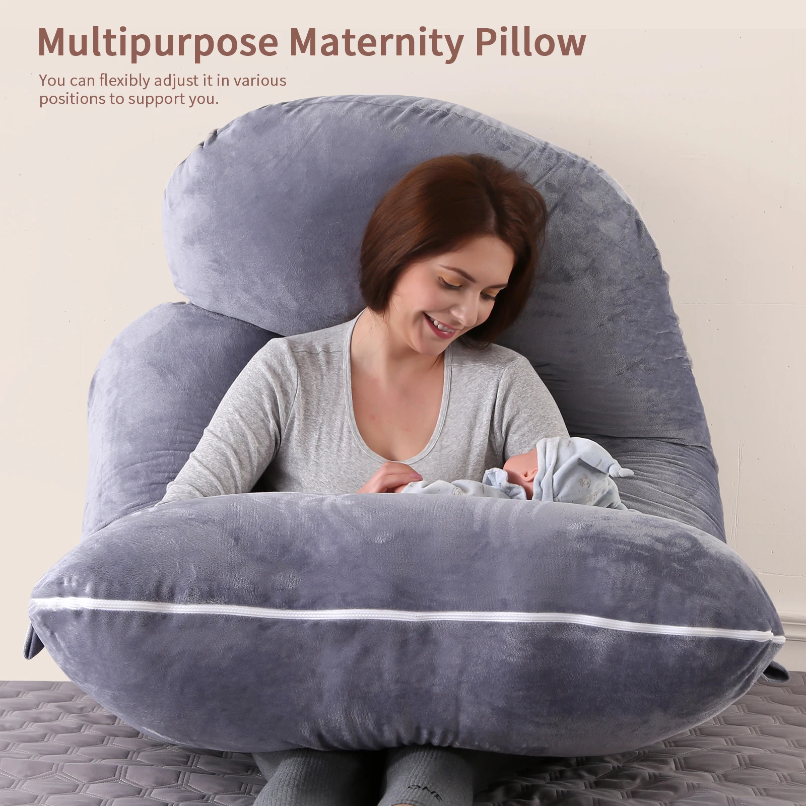 IKEVIA® Pregnancy Pillow - Image 6