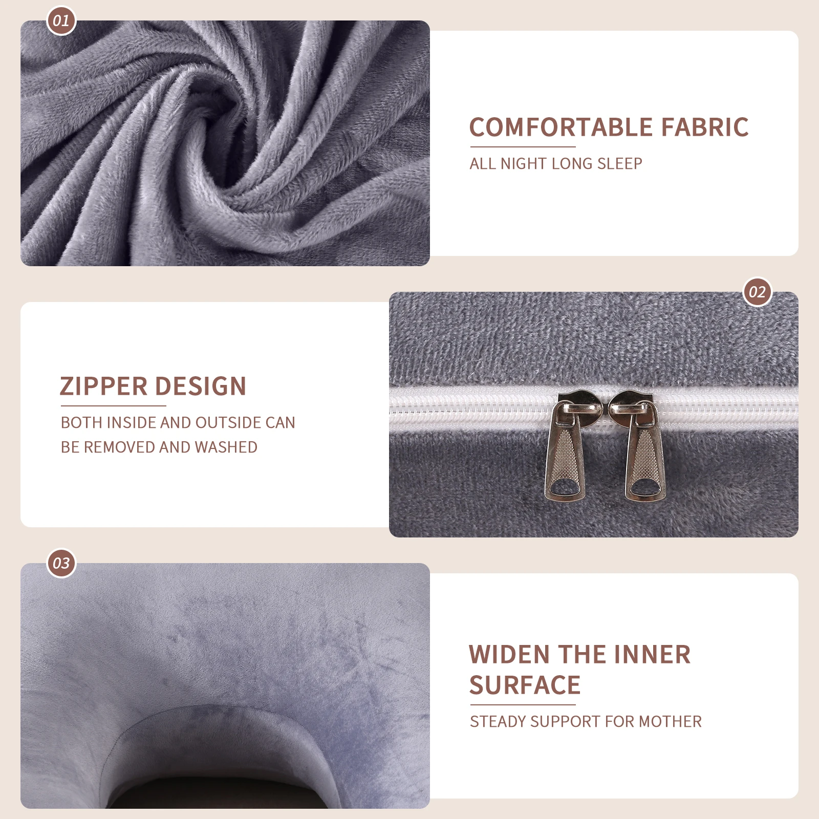 IKEVIA® Pregnancy Pillow - Image 8